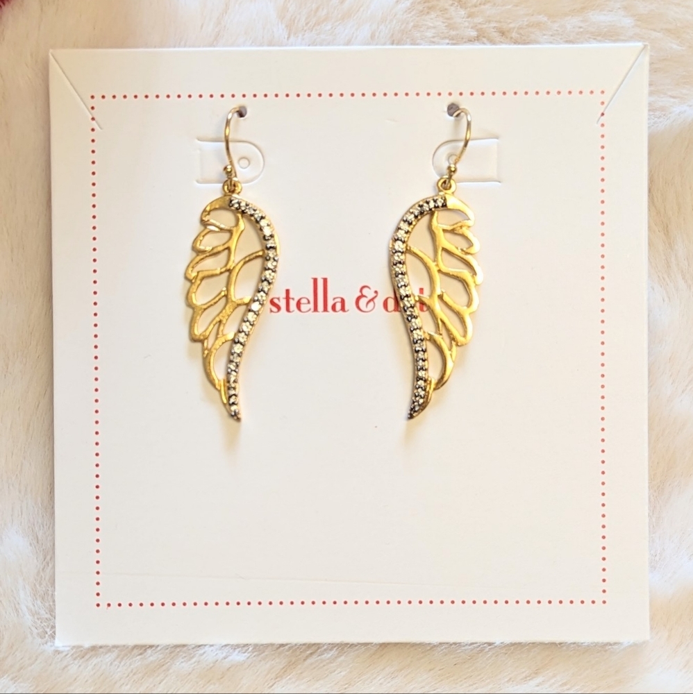 Stella & Dot Bellisimo Angelo Earrings